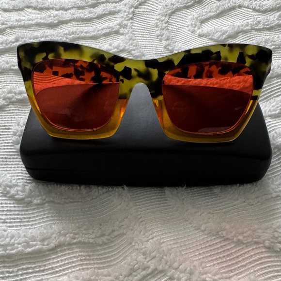 Bellagio Orange Sunglasses - Picture 1 of 3